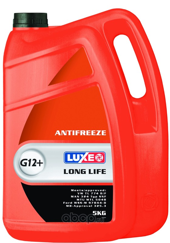 LUXЕ  Антифриз  RED LINE (красный)G12      5кг